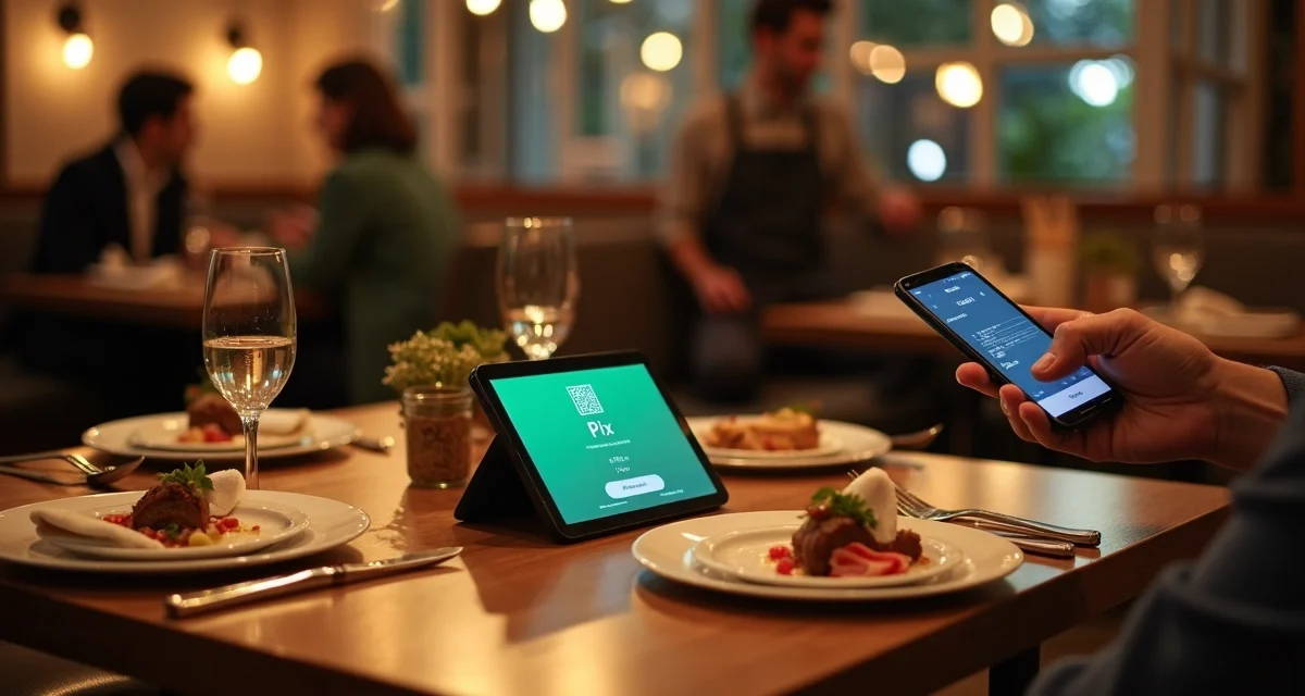Pagamentos por pix no restaurante: integração e recebimento ágil