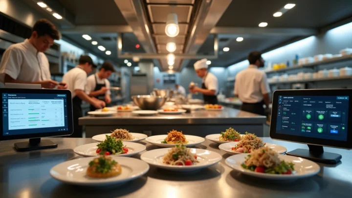 Otimização do tempo de preparo com soluções digitais na cozinha